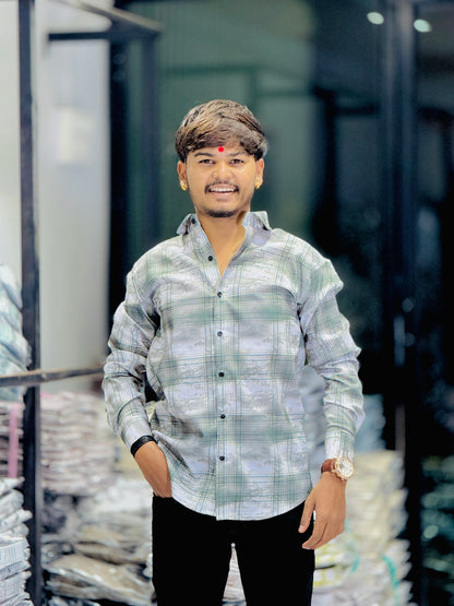LIGHT CHECKS SHIRT(Set Off 4)