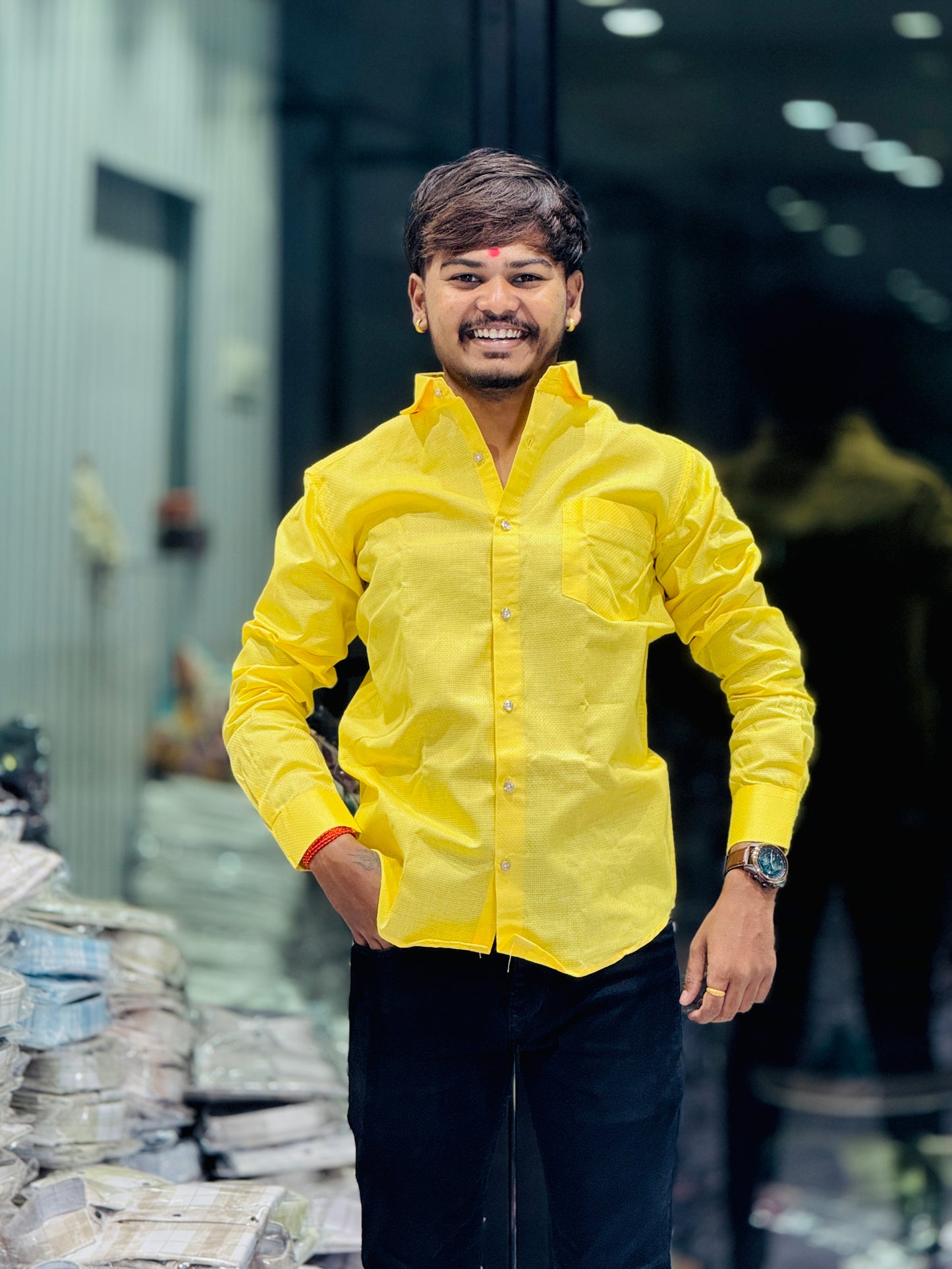 KHADI SHIRT(Set Off 4)