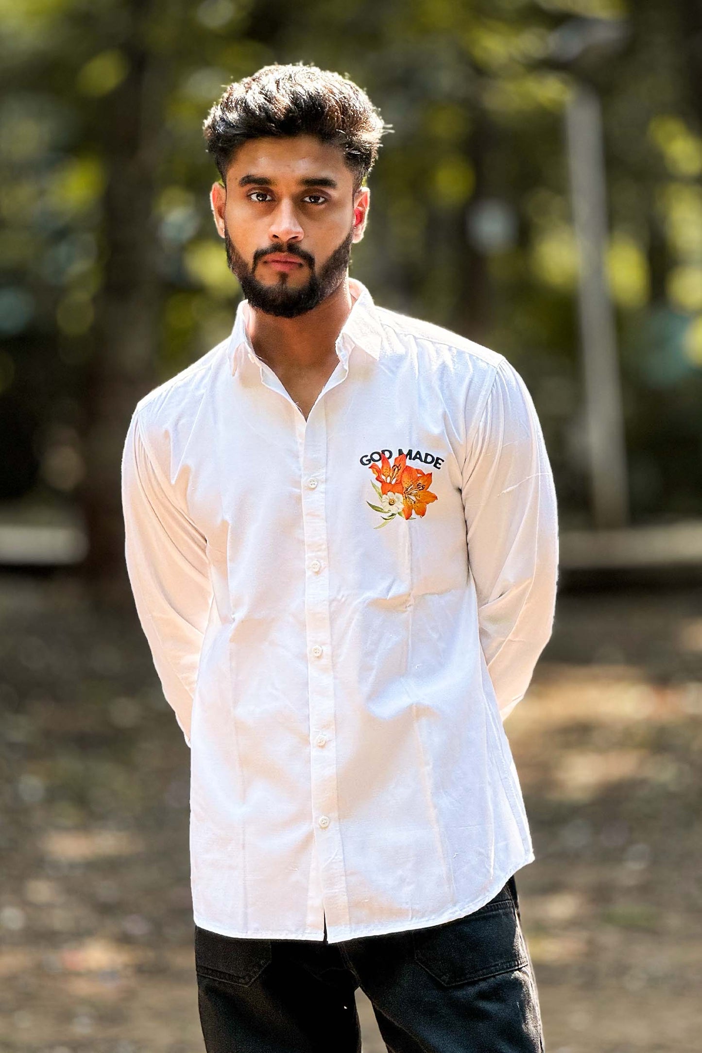 GOD MADE Street Edition | 100% Cotton Printed Shirt