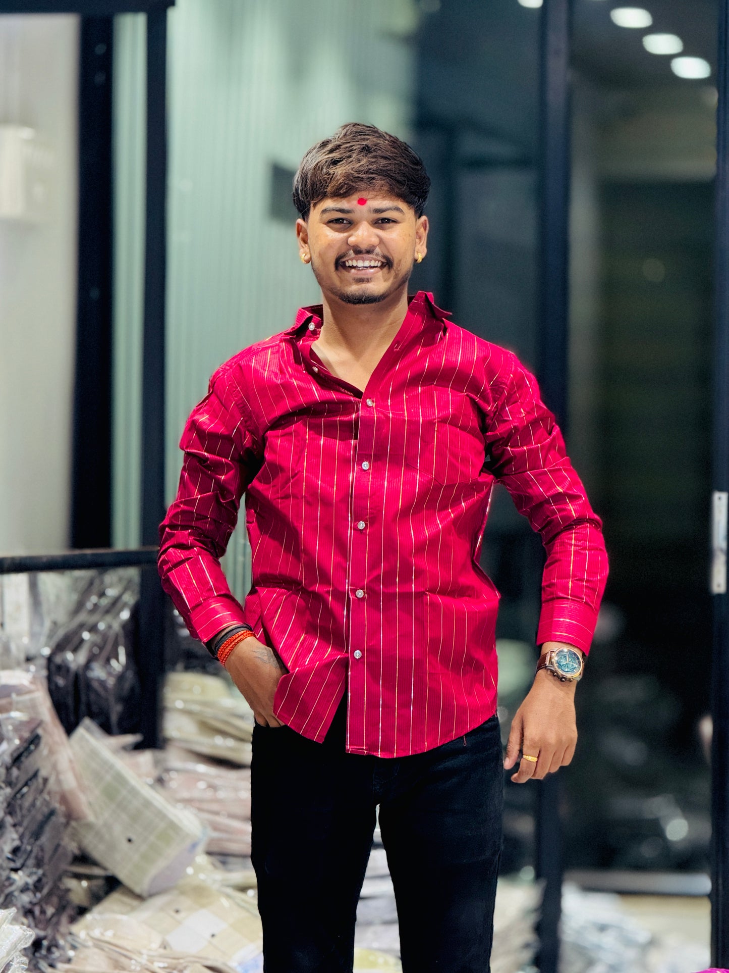 KHADI SHIRT(Set Off 4)