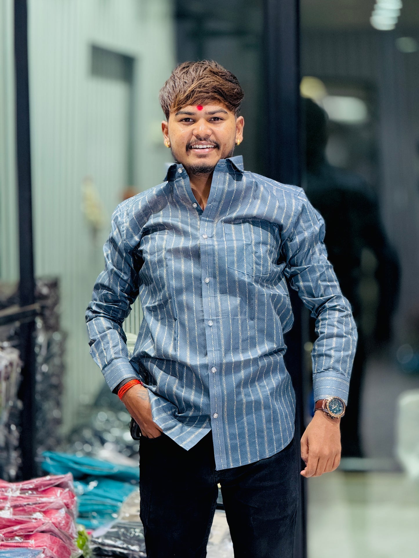 CLASSIC LINING SHIRT(Set Off 4)