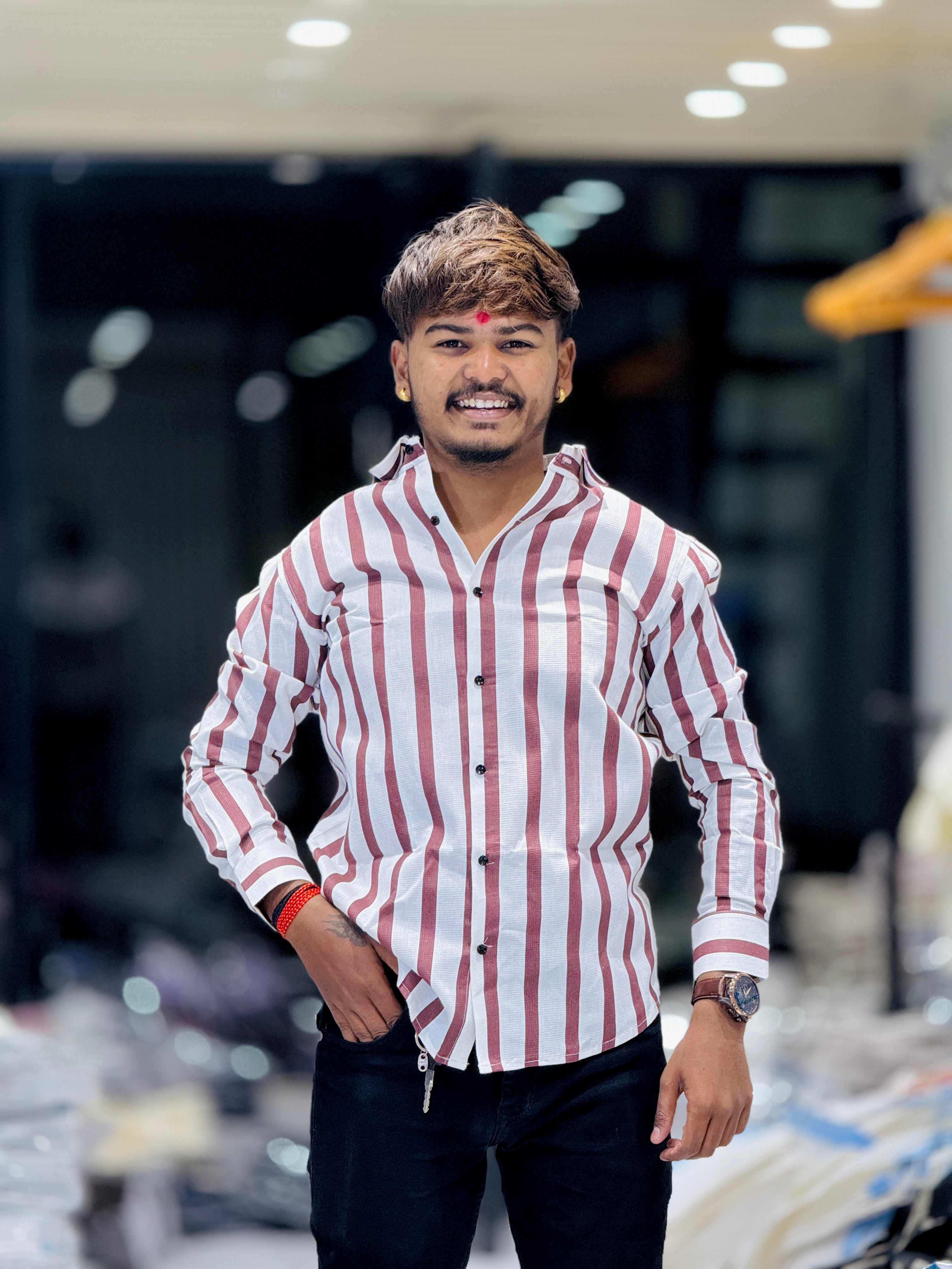 CLASSIC LINING SHIRT(Set Off 4)