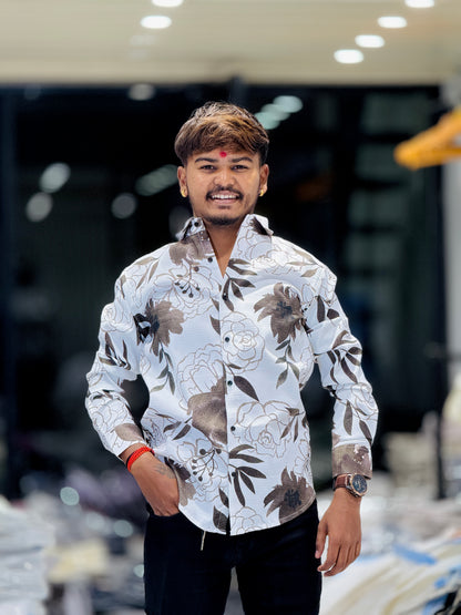 FUNKY PRINT SHIRT(Set Off 4)