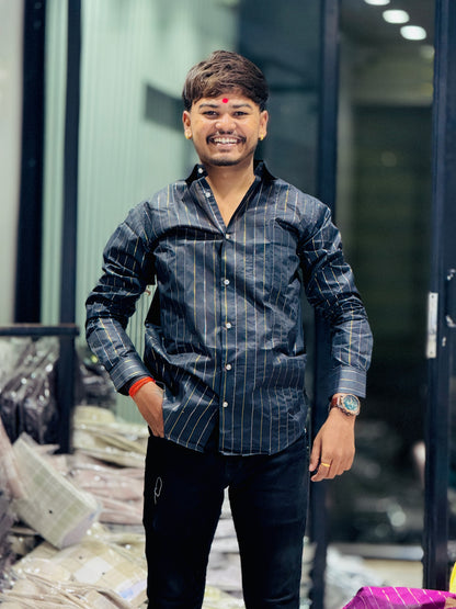 KHADI SHIRT(Set Off 4)