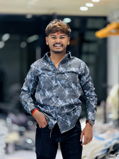 FUNKY PRINT SHIRT(Set Off 4)