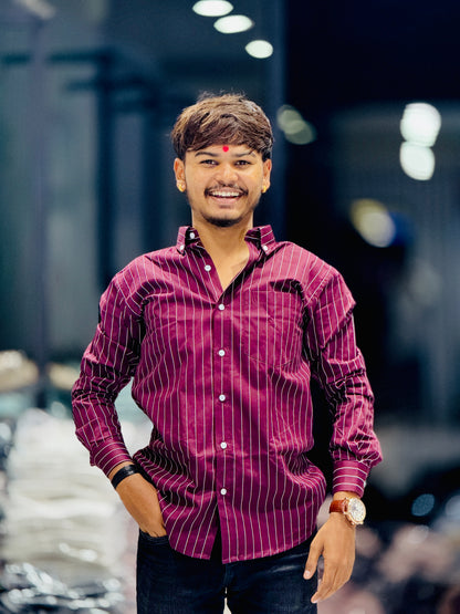 CLASSIC LINING SHIRT(Set Off 4)