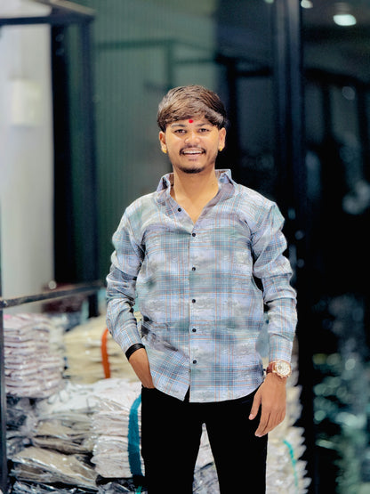 LIGHT CHECKS SHIRT(Set Off 4)