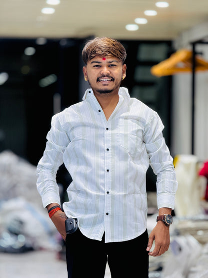 CLASSIC LINING SHIRT(Set Off 4)