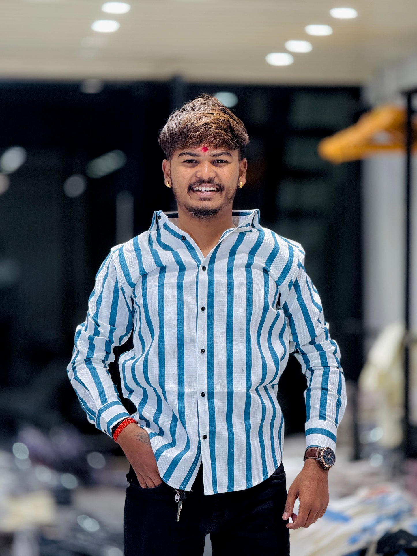 CLASSIC LINING SHIRT(Set Off 4)