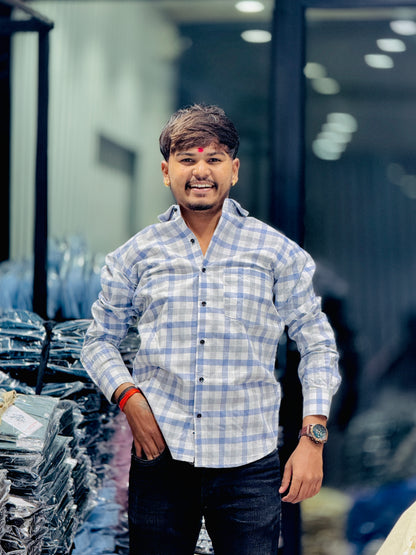 LIGHT CHECKS SHIRT(Set Off 4)