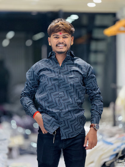 FUNKY PRINT SHIRT(Set Off 4)