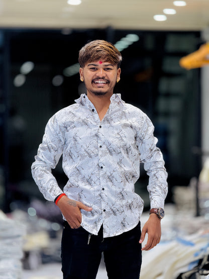 FUNKY PRINT SHIRT(Set Off 4)