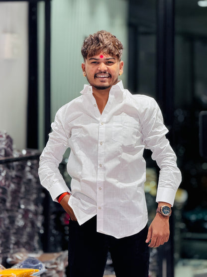 KHADI SHIRT(Set Off 4)