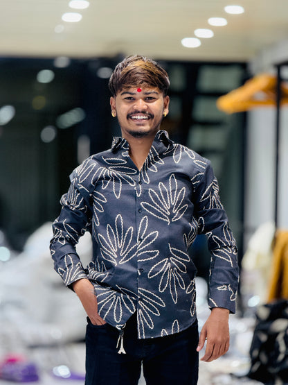 FUNKY PRINT SHIRT(Set Off 4)